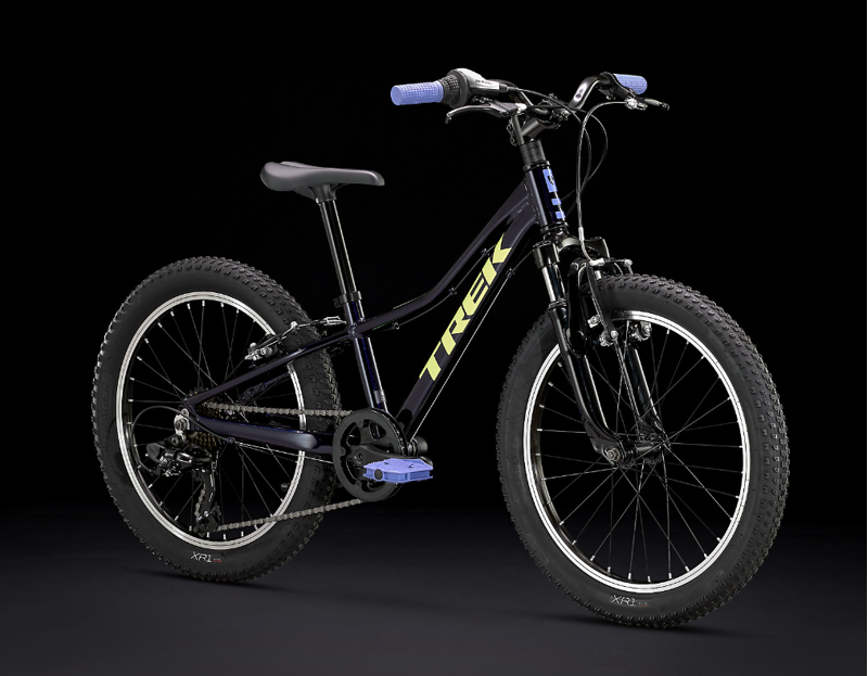 Trek Precaliber 20 7-Speed Kids Hybrid Bike 2026 in Purple Abyss-6